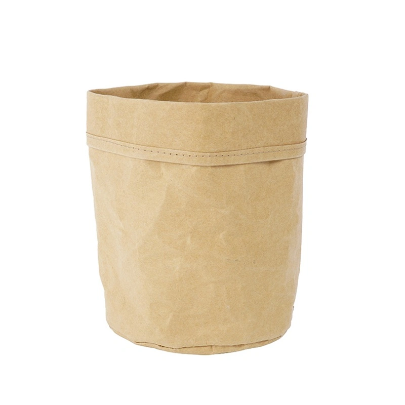 DuPont Tyvek Washable Kraft Paper Bucket Bag Food Storage Paper Bag